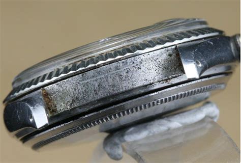 rolex case corrosion|Case Pitting .